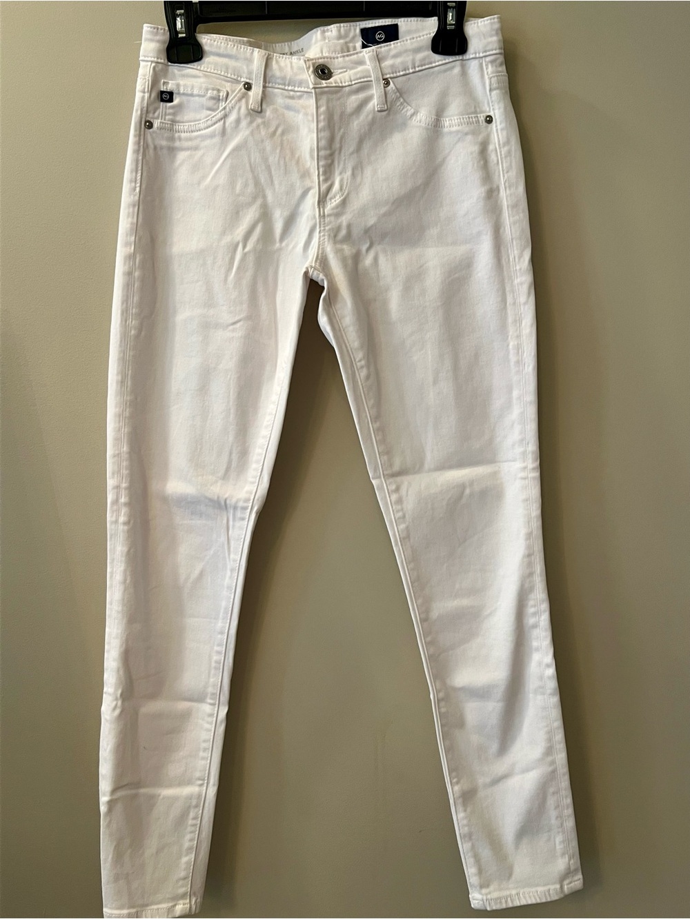 AG Adriano Goldschmied White Skinny Jeans